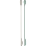 KikkaBoo Сет лъжици за разбъркване KikkaBoo Platinum Silicone - 2 броя (31302050011) - baby