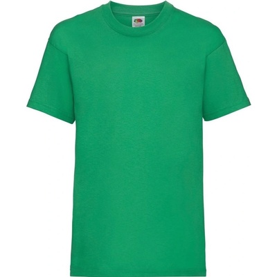 Fruit of the Loom 16 1033 tričko dětské s krátkým rukávem kelly green