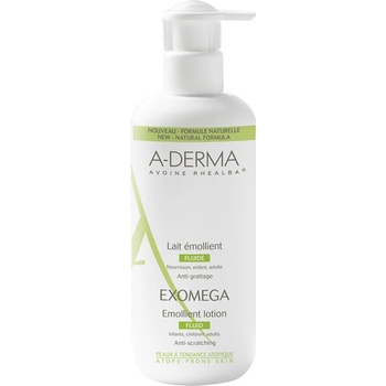 A-Derma Exomega zvláčňující tělové mléko pro velmi suchou citlivou a atopickou pokožku 400 ml