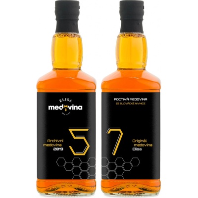 Medovina Elisa dárek k 57. výročí 11% 2 x 0,5 l