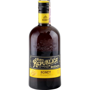 Božkov Republica Honey 35% 0,7 l (čistá fľaša)