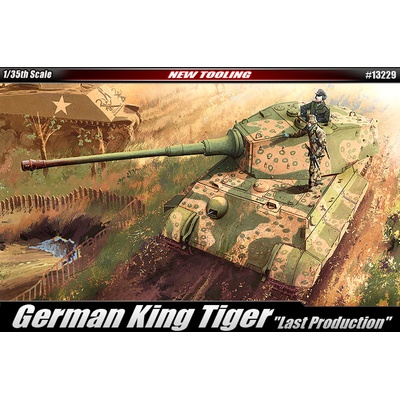 Academy Pz.Kpfw.VI Ausf.B Tiger II Kingtiger Model Kit 13229 1:35