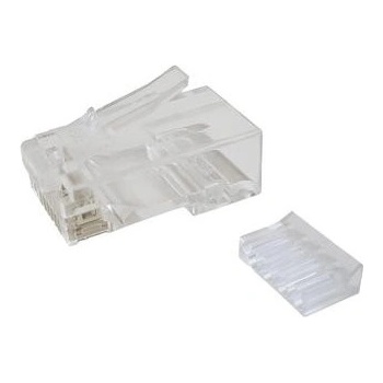 Solarix Konektor RJ45 CAT5E UTP 8p8c nestíněný neskládaný na drát 100 ks