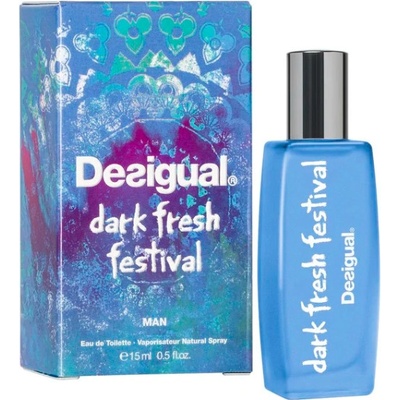 Desigual Desigual Dark Fresh Festival toaletní voda pánská 15 ml