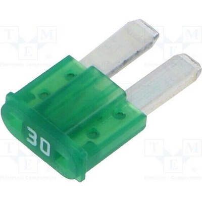 ELED FM20302 Pojistka: tavná; automobilová; 30A; 32VDC; 9,1mm; MINI