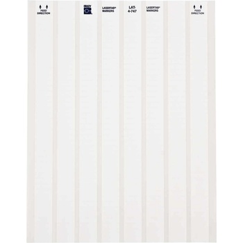 Brady LAT-5-747-10 / 029712, LaserTab Laser Printable Labels, 20.32 mm x 12.70 mm (29712)