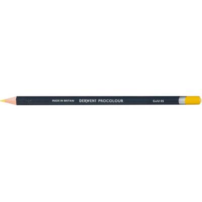 Derwent 10464_GOL Procolour umělecké pastelky kusové 1 ks Gold 05