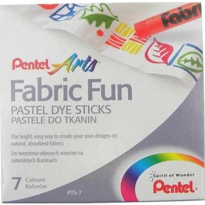 Pentel Artist Voskovky na textil sada 7 ks