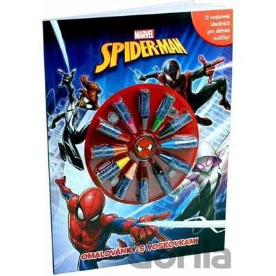 Spider-Man Omalovánky s voskovkami Egmont ČR