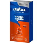 LAVAZZA , Crema e Gusto Risveglio Forte, алуминиеви кафе капсули Nespresso, 10 бр