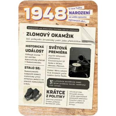 ALBI RETRO přání 1948