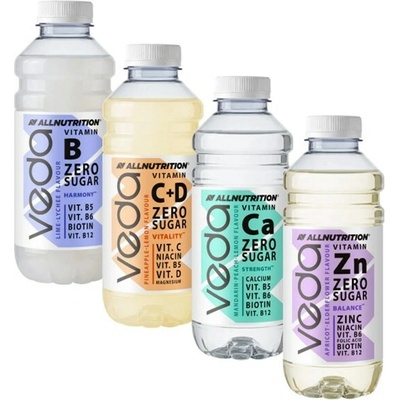 ALLNUTRITION Veda Vitamin Water 8 x 500 ml