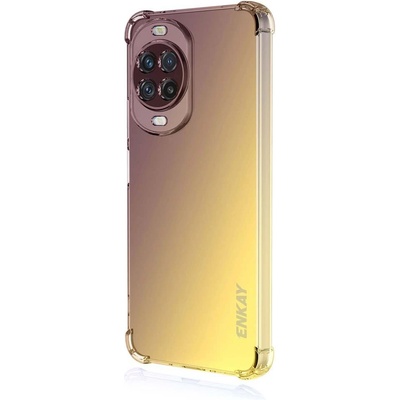Huawei Калъф ENKAY за Huawei nova 14 Pro 5G, Удебелен TPU, Shockproof с Удебелени Ъгли, Градиентен Дизайн, Вкл. Протектор, 4 Цвята