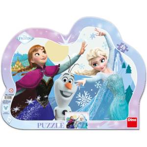 Dino - Puzzle Anna and Elsa are dancing - 1 - 39 piese