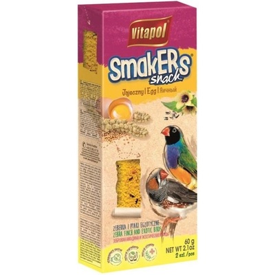 VITAPOL Smakers пръчици за зебрички - яйчни, 2 бр