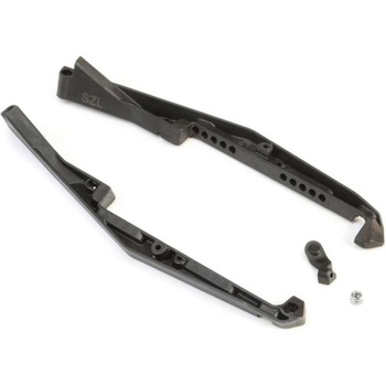 Team Losi Racing TLR защитни части на шасито Stiffezel, държач на вентилатора: 22 5.0