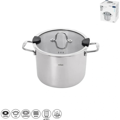 Orion Hrnec VENICE s poklicí 2,3 l 16 cm nerezová ocel, 8592381257156