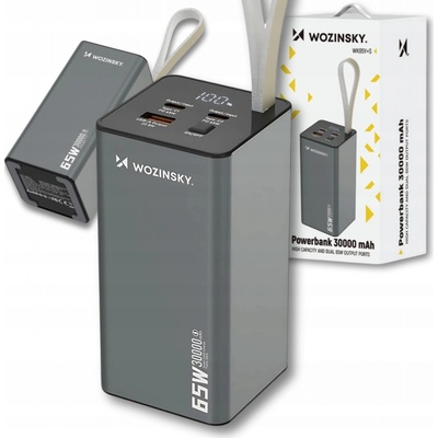 Wozinsky 30000 mAh čierna