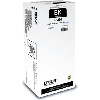 Epson original ink C13T838140, T8381, XL, black, 318.1ml (C13T838140)
