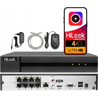 Hikvision HiLook NVR-8CH-5MP/8P