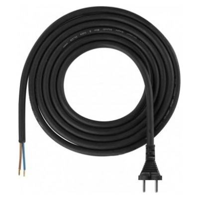 EMOS šnúra Flexo, 3m, 2x1,5mm2 gumená čierna S03330
