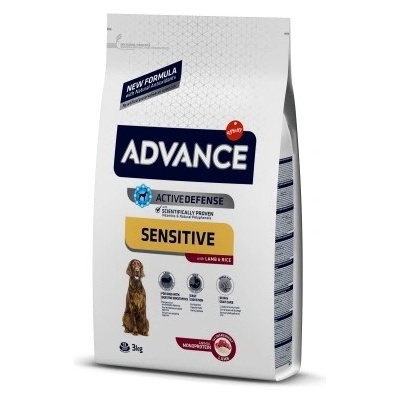 ADVANCE Dog All Breed Sensitive Lamb&Rice за кучета с алергии - 12кг