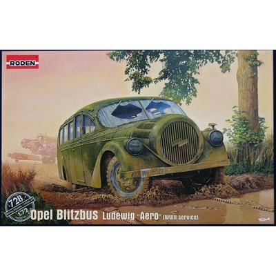 Roden Opel Blitzbus Ludewig Aero WWII Service 1:72