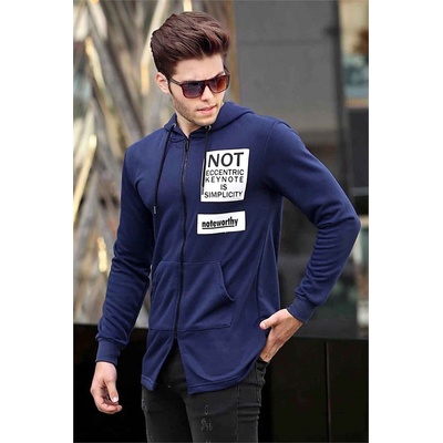 Madmext Мъжки суитчър 4168 - Син 286465 (286465_Синьо)