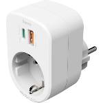 Hama 1 Plug + 2 USB (223343)