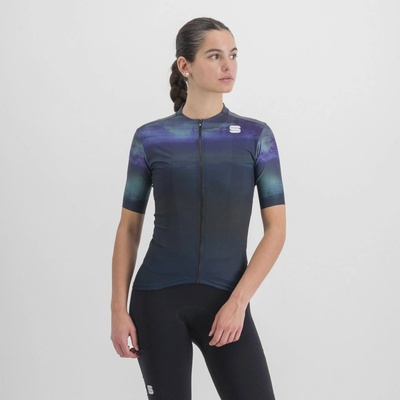 Sportful Flow Supergiara jersey galaxy modrá dámský