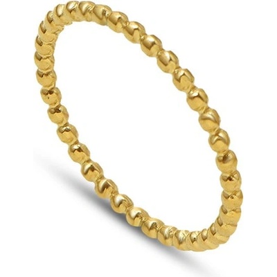 Ornamenti Pozlacený prstýnek Minimalist gold ORT300023
