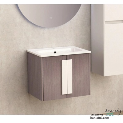 Inter Ceramic Долен конзолен pvc шкаф за баня icp 6451-2