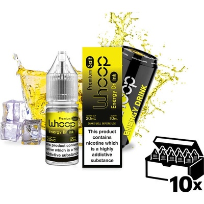 WHOOP SALT Energy Drink 10 x 10 ml 20 mg