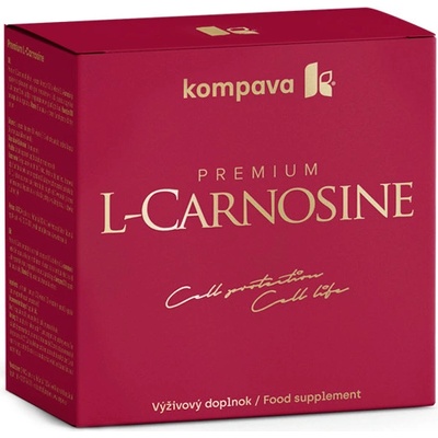 Kompava Premium L-Carnosine + darček Acidofit 60 kapsúl
