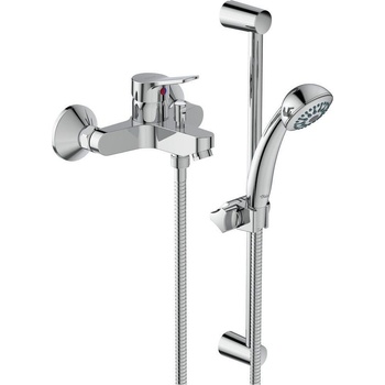 Vidima Стенен смесител за вана/душ BC818AA, Vidima с аксесоари (BC818AA)