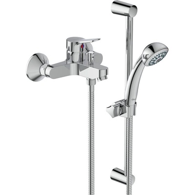 Vidima Стенен смесител за вана/душ BC818AA, Vidima с аксесоари (BC818AA)