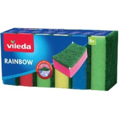 VILEDA Rainbow houbička 173141 6 ks – Zboží Mobilmania