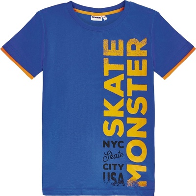 Winkiki Kids Wear tričko Skate Monster tmavě modrá