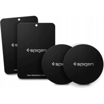 Spigen Kuel A210 метални пластини за кола, черни