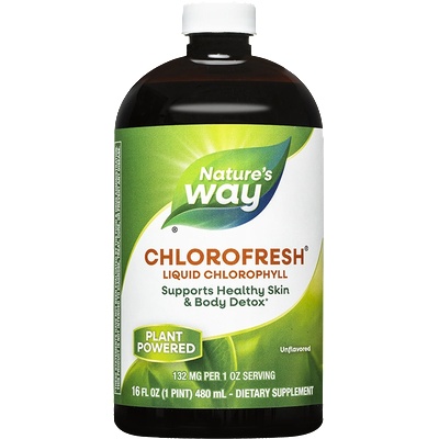 Nature's Way ХЛОРОФРЕШ Течен хлорофилен комплекс (натурален) 473 ml | Nature’s Way (3502)