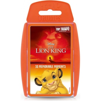 Winning Moves Игра с карти Winning Moves - Top Trumps, Цар Лъв (WM35880)