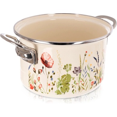 Orion Hrnec MÁK Lem 3 l 20 cm smaltovaný plech, nerezová ocel, kov mix, 8592381268084