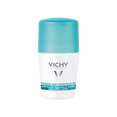 Vichy Deodorant 48h antiperspirant roll-on proti bielym a žltým škvrnám 50 ml