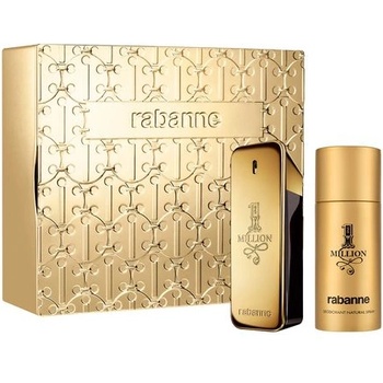 Paco Rabanne 1 Million EDT 100 ml + Deodorant Spray 150 ml комплект мъже