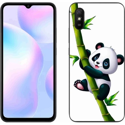 mmCase Gelové Xiaomi Redmi 9AT - panda na bambusu