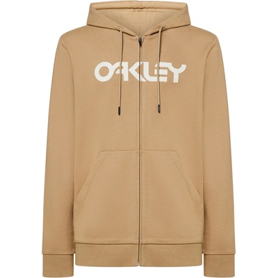 Oakley Мъжко яке за тренировка Oakley Teddy Full Zip Hoddie Training jacket - Pebble - размер XL (003-3532-0314)