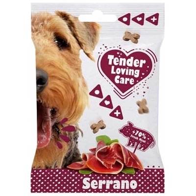 Duvo Tender Loving Care Mäkká pochúťka pre psov so Serrano šunkou 100 g