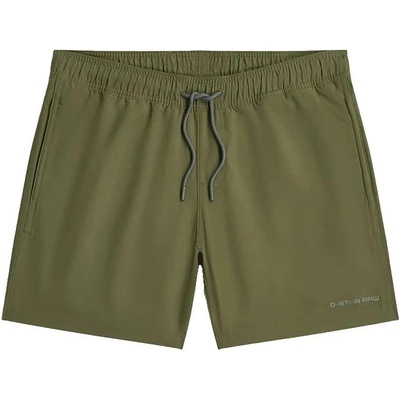 G-STAR Бански гащета G-Star Dirik Solid swimming shorts - Green (Shadow Olive)