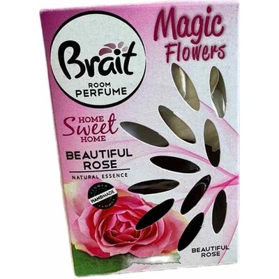 BRAIT Magic Flowers dekoratívny osviežovač vzduchu Beautiful Rose 75 ml