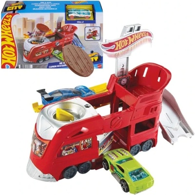 Mattel Hot Wheels City Šílená restaurace